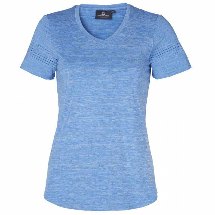 T-Shirt Tyra Tech Top Blau in der Gruppe Reitbekleidung / Langarm- & Kurzarm-Shirts / T-Shirts bei Equinest (04474Bl_r)
