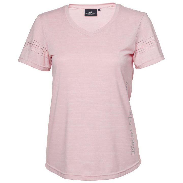 T-Shirt Tyra Tech Top Rosa in der Gruppe Reitbekleidung / Langarm- & Kurzarm-Shirts / T-Shirts bei Equinest (04474Rs_r)