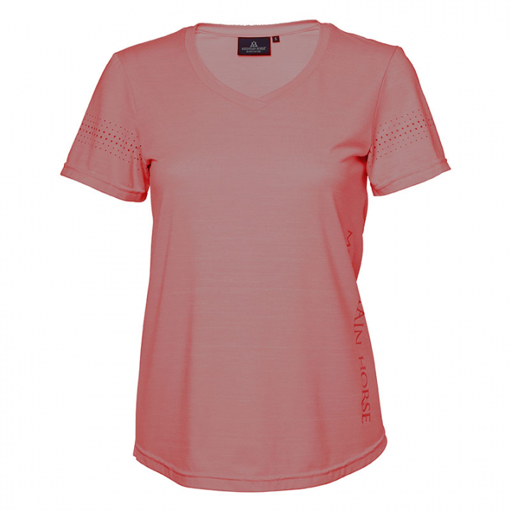 T-Shirt Tyra Tech Top Rot in der Gruppe Reitbekleidung / Langarm- & Kurzarm-Shirts / T-Shirts bei Equinest (04474Vn_r)