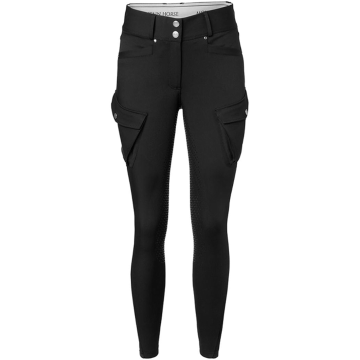 Reithosen Estelle Cargo Full Grip Schwarz in der Gruppe Reitbekleidung / Reithosen & Reitleggings / Reithosen bei Equinest (05384010BA_r)