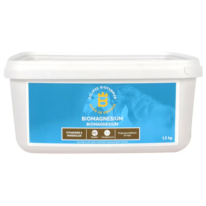 BioMagnesium 1,5 kg in der Gruppe Zusatzfutter & Ergänzungsfuttermittel / Zusatzfutter für Pferde / Vitamine & Mineralstoffe bei Equinest (0646)