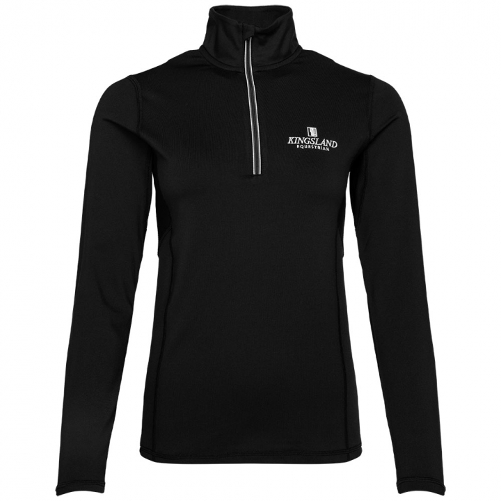Trainingspullover Classic Schwarz in der Gruppe Reitbekleidung / Pullover & Fleecejacken bei Equinest (1000206125BA)