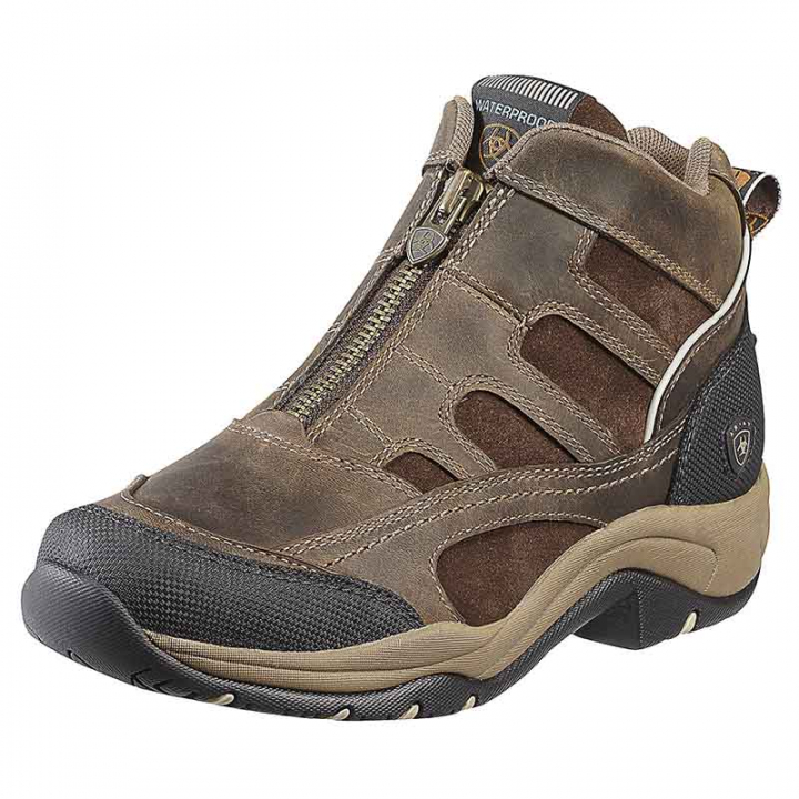 Stallstiefel Terrain Zip H2O Braun in der Gruppe Schuhe, Stiefel & Chaps / Schuhe bei Equinest (10010167Br_r)