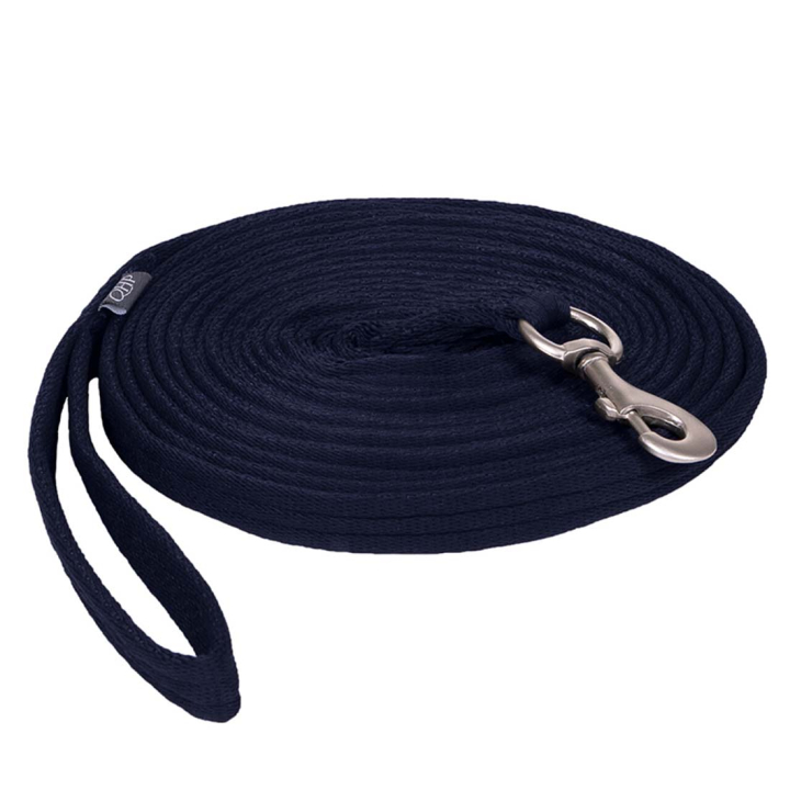 Longierleine In Bag 8m Marineblau in der Gruppe Pferdezubehör & Pferdebedarf / Longieren & Bodenarbeit bei Equinest (1019BL0BL)