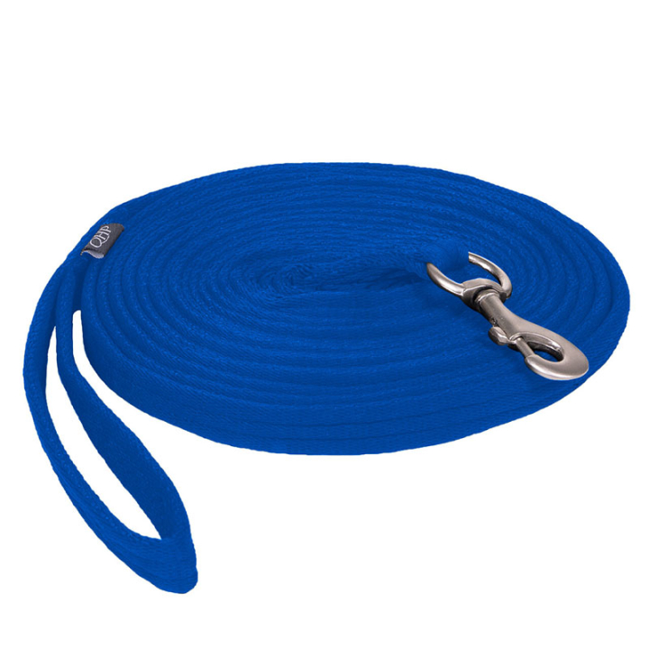 Longierleine In Bag 8m Blau in der Gruppe Pferdezubehör & Pferdebedarf / Longieren & Bodenarbeit bei Equinest (1019KB0BL)