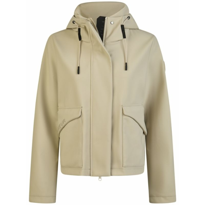 Softshelljacke Athleisure Beige in der Gruppe Reitbekleidung / Jacken / Regenmäntel & Regenjacken bei Equinest (10470111BE_r)