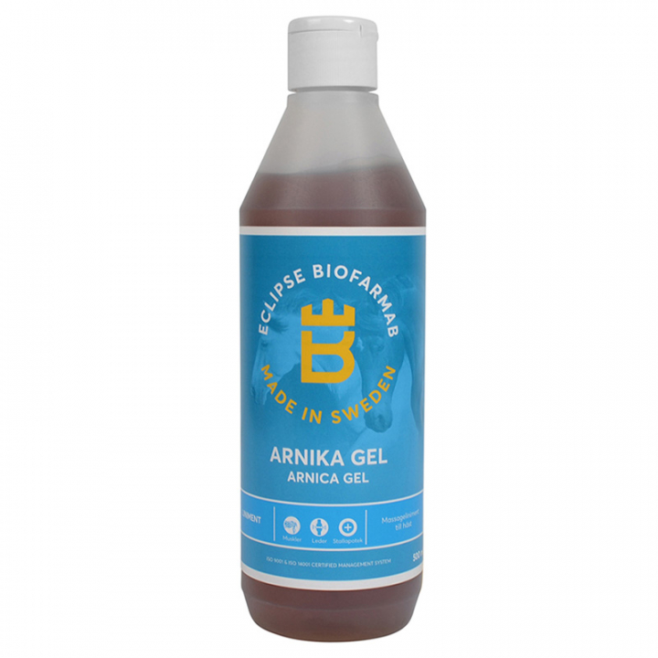 Arnika-Gel 0,5 l in der Gruppe Pflegeprodukte / Einreibemittel & Tonerde / Arnica bei Equinest (1062)