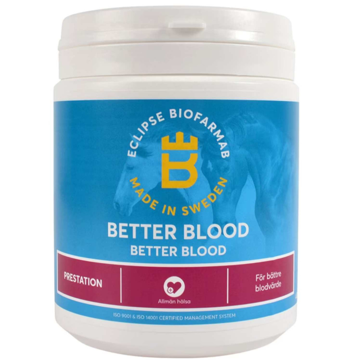 Better Blood 400g in der Gruppe Zusatzfutter & Ergänzungsfuttermittel / Zusatzfutter für Pferde / Leistung bei Equinest (10916NE-400)