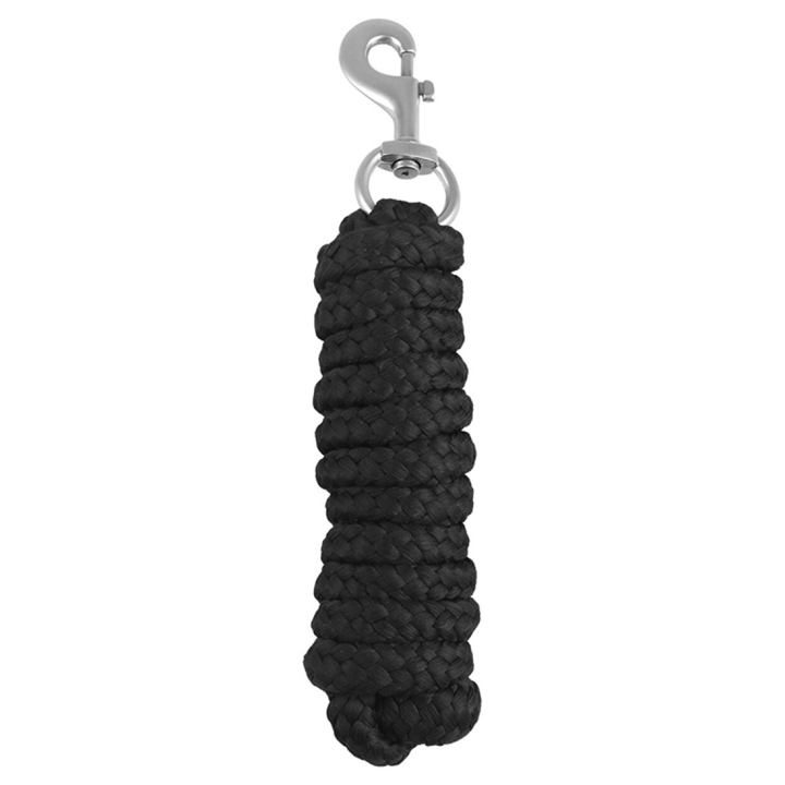 Halfter Heavy Snap 2m Schwarz in der Gruppe Pferdezubehör & Pferdebedarf / Führstricke & Transportstricke / Nylon- & Baumwollstricke bei Equinest (1105ZW200BA)