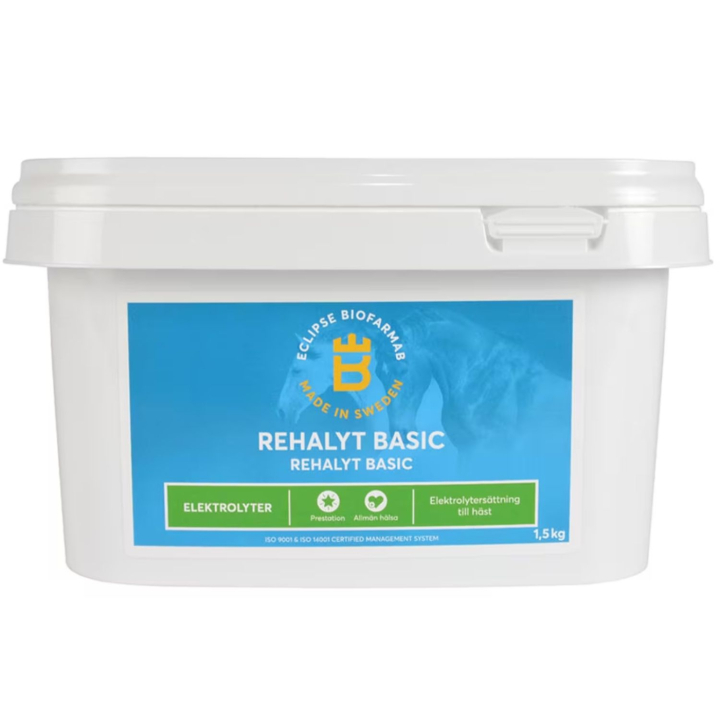 Rehalyt Basic 1,5kg in der Gruppe Zusatzfutter & Ergänzungsfuttermittel / Zusatzfutter für Pferde / Leistung bei Equinest (1252NE)