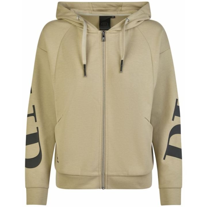 Hoodie Athleisure Beige in der Gruppe Reitbekleidung / Pullover & Fleecejacken bei Equinest (12860023BE_r)