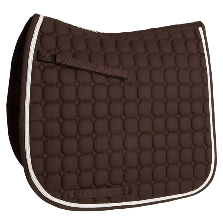 Dressurschabracke Octagon Quilt Braun in der Gruppe Pferdezubehör & Pferdebedarf / Schabracken / Dressurschabracken bei Equinest (132054BR_r)