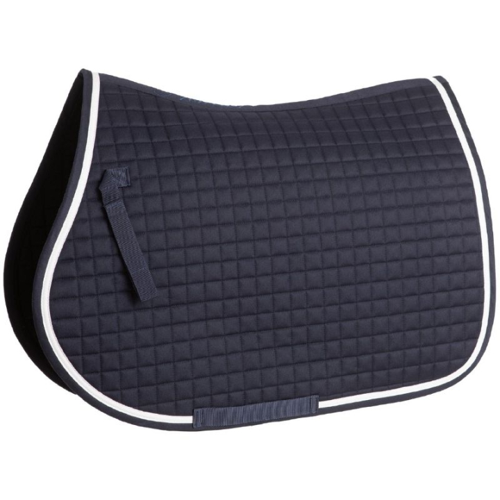 Schabracke Classico Marineblau in der Gruppe Pferdezubehör & Pferdebedarf / Schabracken / Springschabracken & Vielseitigkeitsschabracken bei Equinest (133624NA_r)