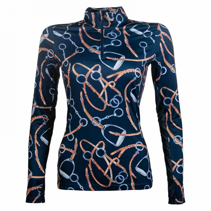 Funktions-T-Shirt Allure Marineblau in der Gruppe Reitbekleidung / Pullover & Fleecejacken bei Equinest (13626Ma_r)