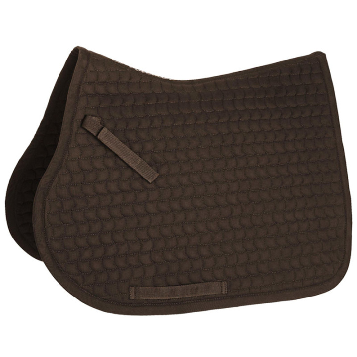 Zadeldekje Comfort Braun in der Gruppe Pferdezubehör & Pferdebedarf / Schabracken / Springschabracken & Vielseitigkeitsschabracken bei Equinest (137654BR_r)