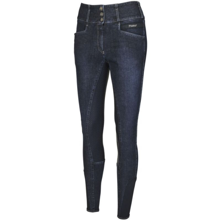 Reithosen Candela DuraGrip Jeans FG Marineblau in der Gruppe Reitbekleidung / Reithosen & Reitleggings / Reithosen bei Equinest (14171647NA_r)