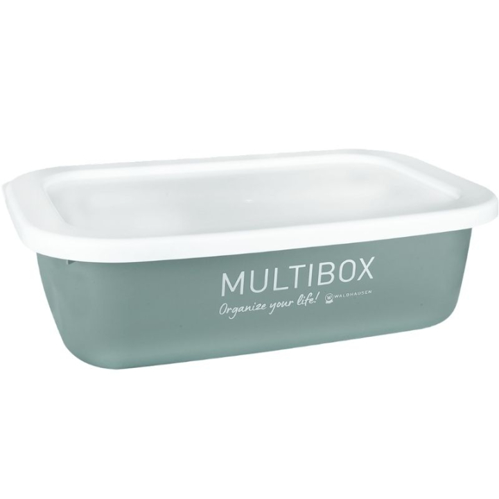 Multibox mit Deckel 3L Grün in der Gruppe Stall & Weide / Stallzubehör / Füttern & Tränken bei Equinest (1500975GN)