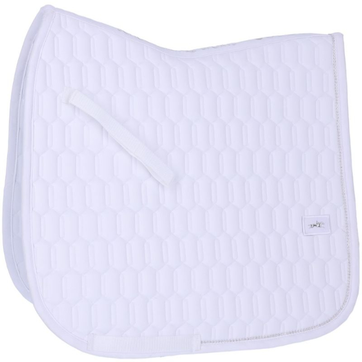 Dressurschabracke Energy Weiß in der Gruppe Pferdezubehör & Pferdebedarf / Schabracken / Dressurschabracken bei Equinest (1600001132WH_r)
