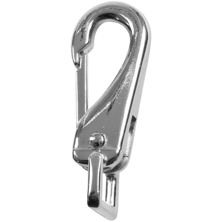 Zügelkarabiner Silber in der Gruppe Pferdezubehör & Pferdebedarf / Zubehör bei Equinest (17030113SI_r)