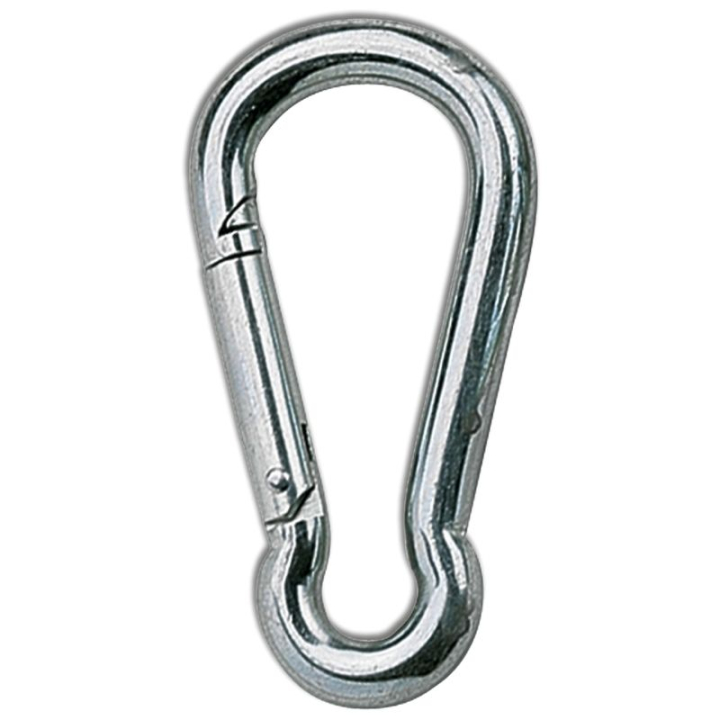 Karabinerhaken Carabiner Silber in der Gruppe Stall & Weide / Stallzubehör / Haken & Aufhängen bei Equinest (170400SI)