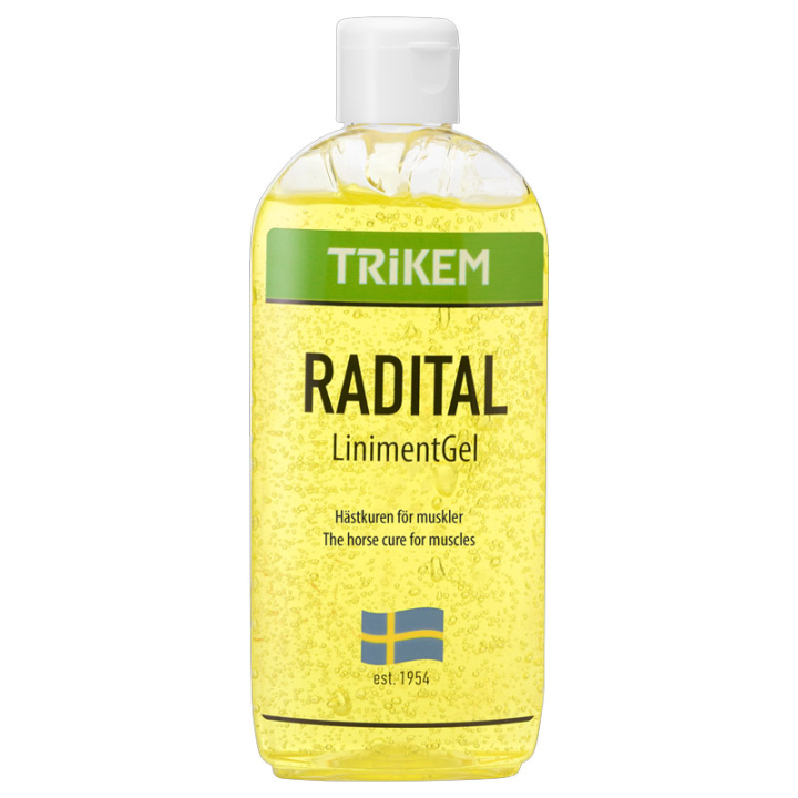 Radital Liniment Gel 250 ml in der Gruppe Pflegeprodukte / Einreibemittel & Tonerde / Einreibemittel bei Equinest (1723000)