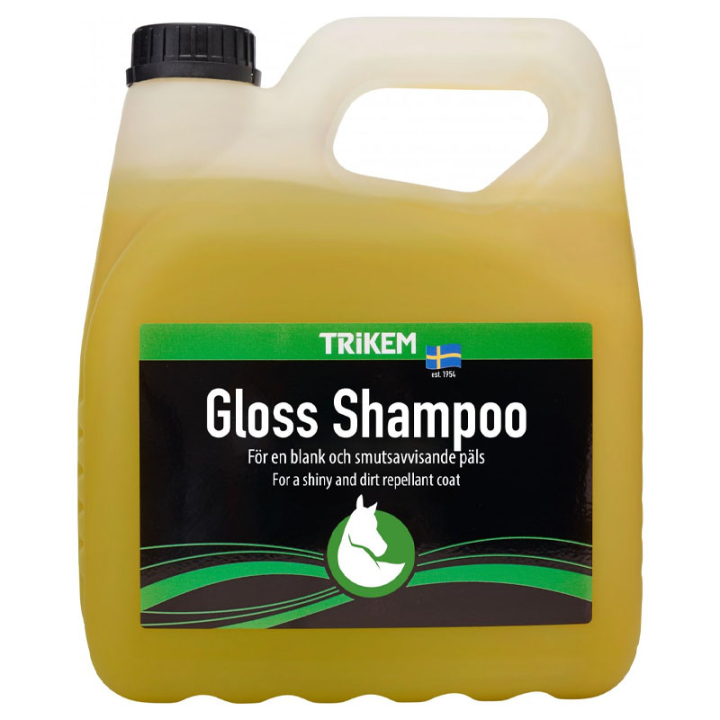 Shampoo Gloss 3000ml in der Gruppe Pflegeprodukte / Fellpflege / Schampoo & Conditioner bei Equinest (1733300-3000)