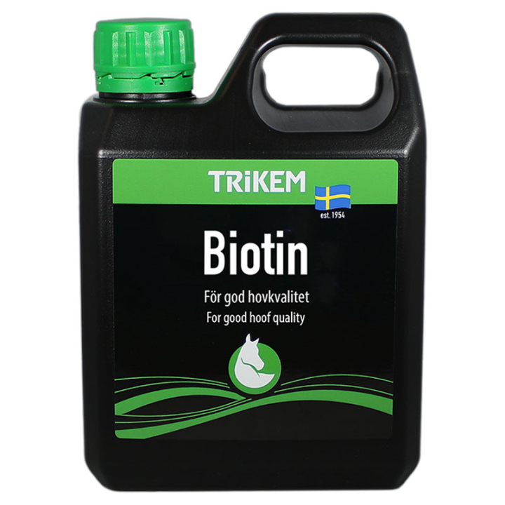 Biotin Liquid 1000ml in der Gruppe Zusatzfutter & Ergänzungsfuttermittel / Zusatzfutter für Pferde / Hufe bei Equinest (177600-1000)