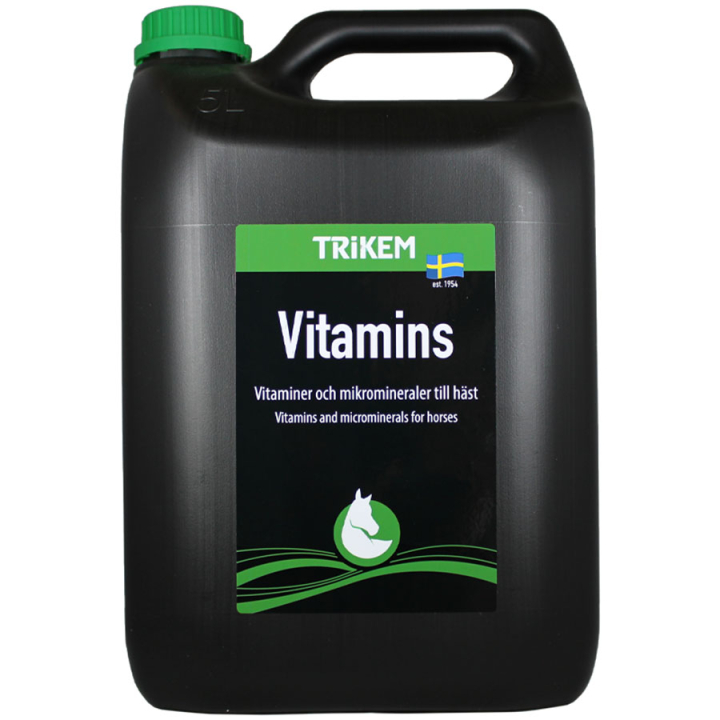 Vitamins Liquid 5000ml in der Gruppe Zusatzfutter & Ergänzungsfuttermittel / Zusatzfutter für Pferde / Vitamine & Mineralstoffe bei Equinest (178250-5000)