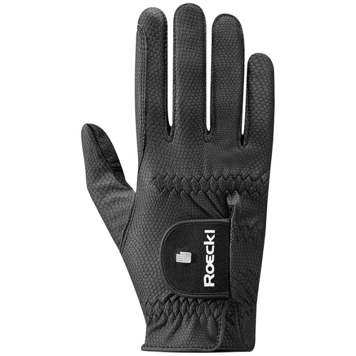 Reithandschuhe Roeck-Grip Pro Schwarz in der Gruppe Reitbekleidung / Reithandschuhe bei Equinest (180830110809BA_r)