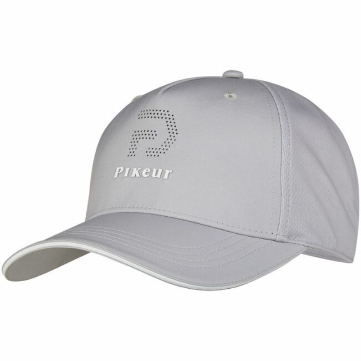 Kappe Lasercut & Mesh Grau in der Gruppe Reitbekleidung / Mützen & Caps / Caps bei Equinest (18310022GR_r)