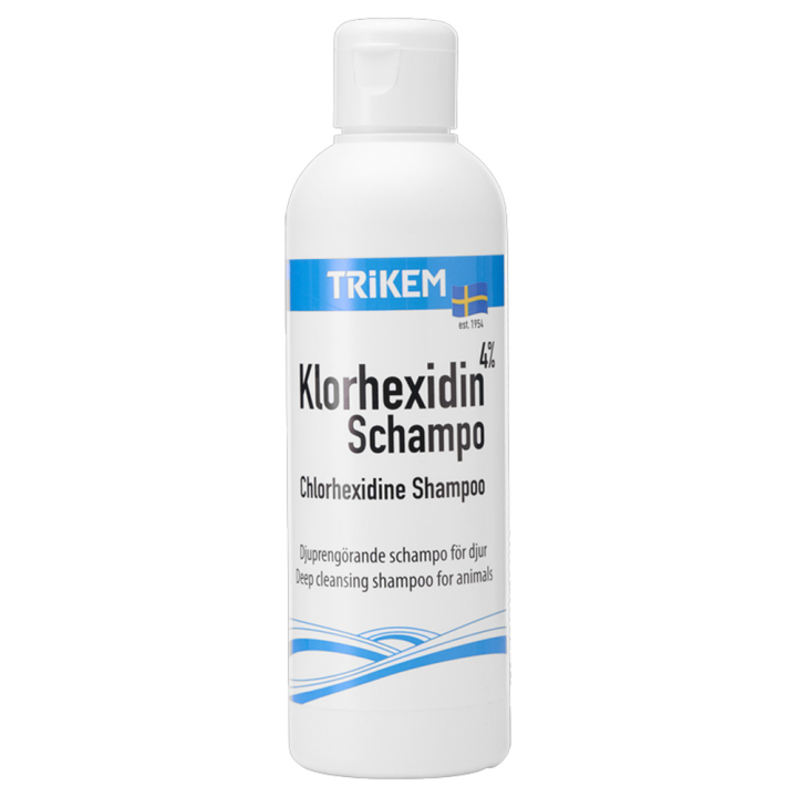 Chlorhexidin Shampoo 200ml in der Gruppe Pflegeprodukte / Fellpflege / Schampoo & Conditioner bei Equinest (1850020-200)