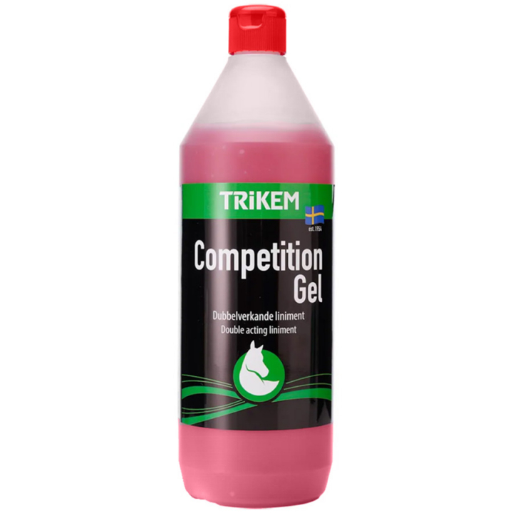 Doppelt wirkendes Liniment Competition Gel 1000ml in der Gruppe Pflegeprodukte / Einreibemittel & Tonerde / Einreibemittel bei Equinest (1870000)
