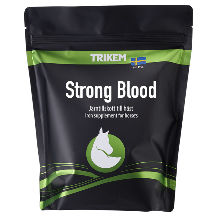 Strong Blood 900g in der Gruppe Zusatzfutter & Ergänzungsfuttermittel / Zusatzfutter für Pferde / Atmung & Atemwege bei Equinest (1894000-900)