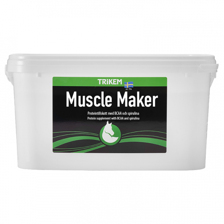 Muscle Maker 3500g in der Gruppe Zusatzfutter & Ergänzungsfuttermittel / Zusatzfutter für Pferde / Muskeln bei Equinest (1899350-3500G)