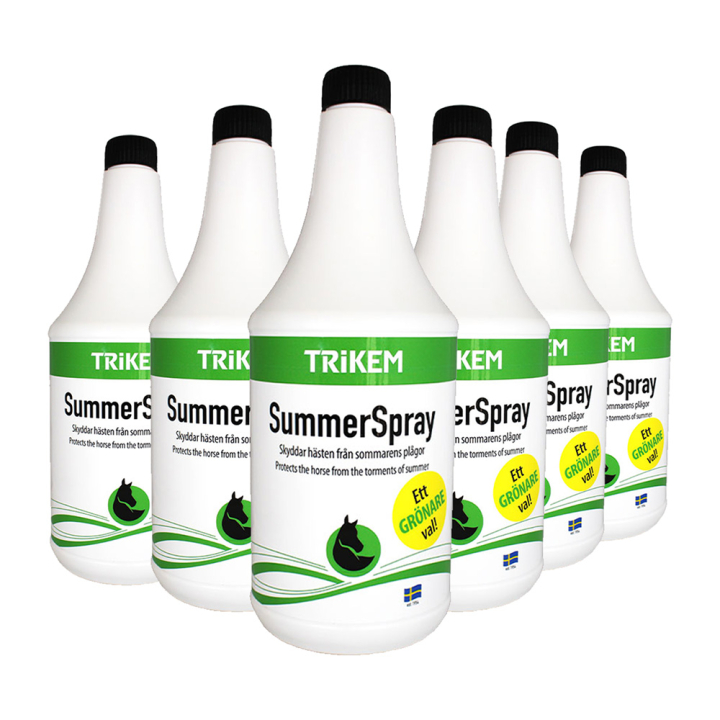 Sommerspray Citronella/Lavendel 1L 6er-Pack in der Gruppe Fliegenschutz / Fliegenmittel & Sommerprodukte bei Equinest (1908100-6PACK)
