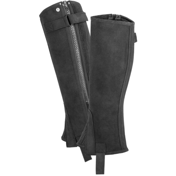 Short Chaps Kinder/Junior Daily Schwarz in der Gruppe Schuhe, Stiefel & Chaps / Chaps bei Equinest (200001KLBA_r)