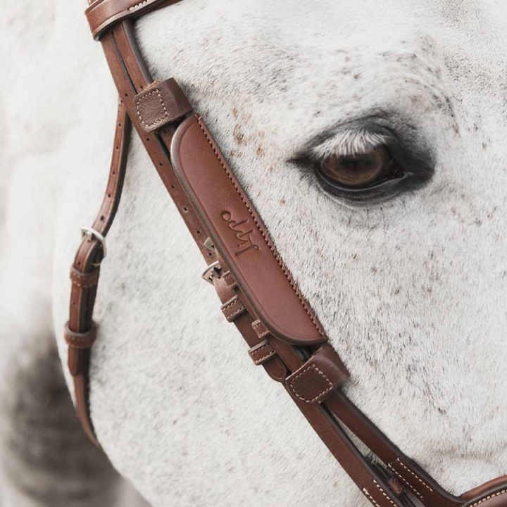 Blinker Supreme Oak Bark in der Gruppe Pferdezubehör & Pferdebedarf / Zaumzeug & Stirnriemen / Trensenzubehör bei Equinest (201253OB_r)