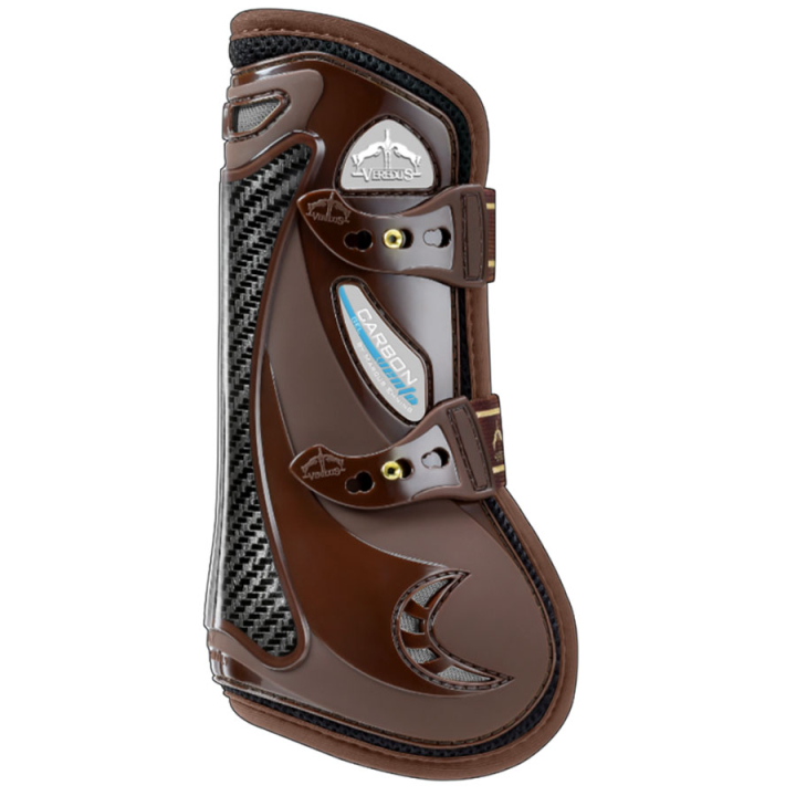 Carbon Gel Vento Springgamaschen Braun in der Gruppe Pferdezubehör & Pferdebedarf / Beinschutz & Hufschutz  / Springgamaschen bei Equinest (21020150_B_r)