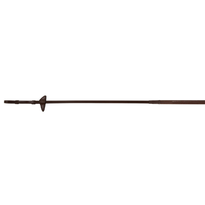 Gummizügel Selected Chocolate/Gold in der Gruppe Pferdezubehör & Pferdebedarf / Zügel / Gummizügel bei Equinest (210652CHGO_r)