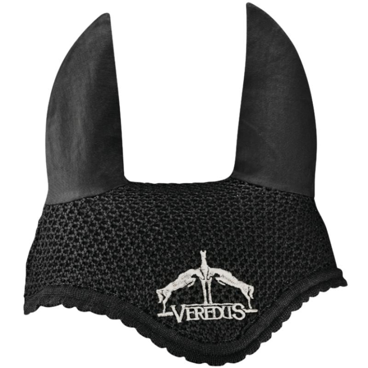 Fliegenhaube Schwarz in der Gruppe Pferdezubehör & Pferdebedarf / Fliegenhauben bei Equinest (21260055_S_r)