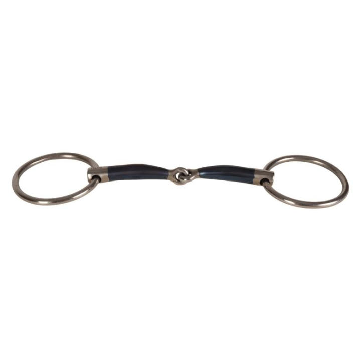 Einfach gebrochenes Trensengebiss mit losen Ringen Sweet Iron 14mm in der Gruppe Pferdezubehör & Pferdebedarf / Gebisse / Wassertrensen bei Equinest (22001031_r)