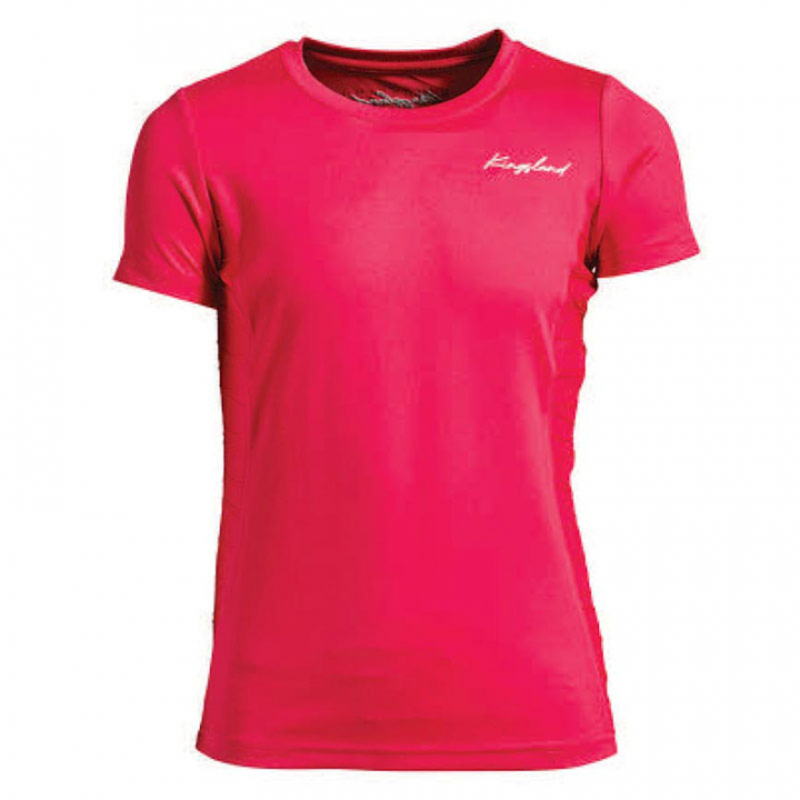 T-Shirt Jr KLpolina Rot in der Gruppe Reitbekleidung / Langarm- & Kurzarm-Shirts / T-Shirts bei Equinest (2220205470Rd_r)