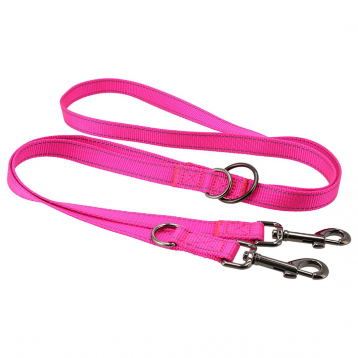 Multileine Iris Nylon Rosa in der Gruppe Hund / Hundeleinen bei Equinest (223300PI)