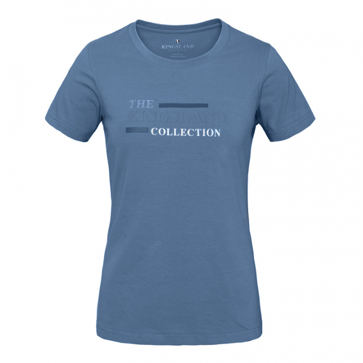 T-Shirt KLBernice Blau in der Gruppe Reitbekleidung / Langarm- & Kurzarm-Shirts / T-Shirts bei Equinest (2316203823BLUE)