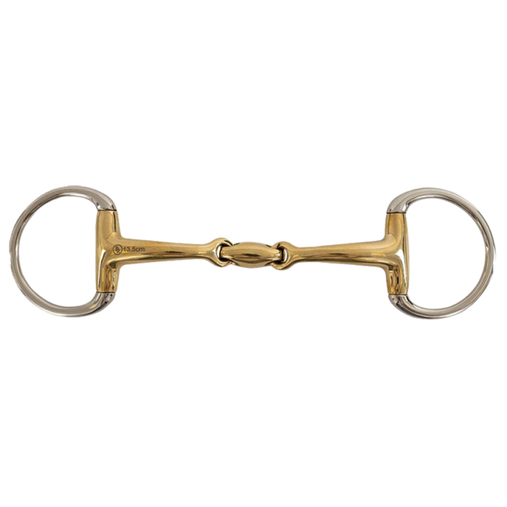 Doppelt-gebrochenes Eiergebiss mit Lock Up Soft Contact Magic System 12mm in der Gruppe Pferdezubehör & Pferdebedarf / Gebisse / Olivenkopfgebisse bei Equinest (251115)