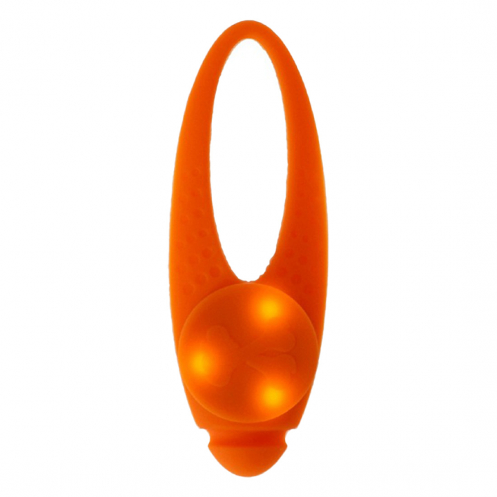 Blinklampe Basic Silikon LED Orange in der Gruppe Hund / Reflektoren, Lampen & Blinker bei Equinest (260608OR)