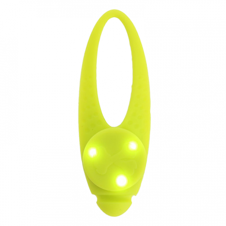Blinklampe Basic Silikon LED Gelb in der Gruppe Hund / Reflektoren, Lampen & Blinker bei Equinest (260608YE)