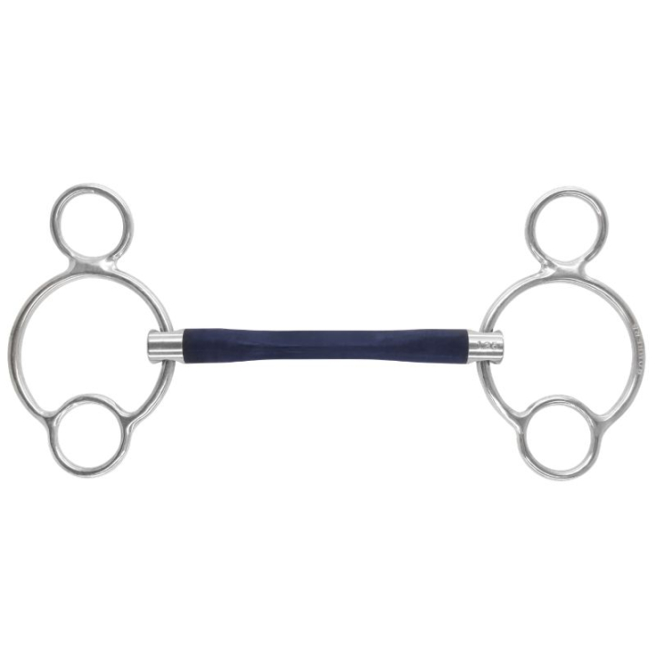 2,5-Ring Moulded Mullen in der Gruppe Pferdezubehör & Pferdebedarf / Gebisse / Pessoa Gebisse bei Equinest (2RPM10514_r)