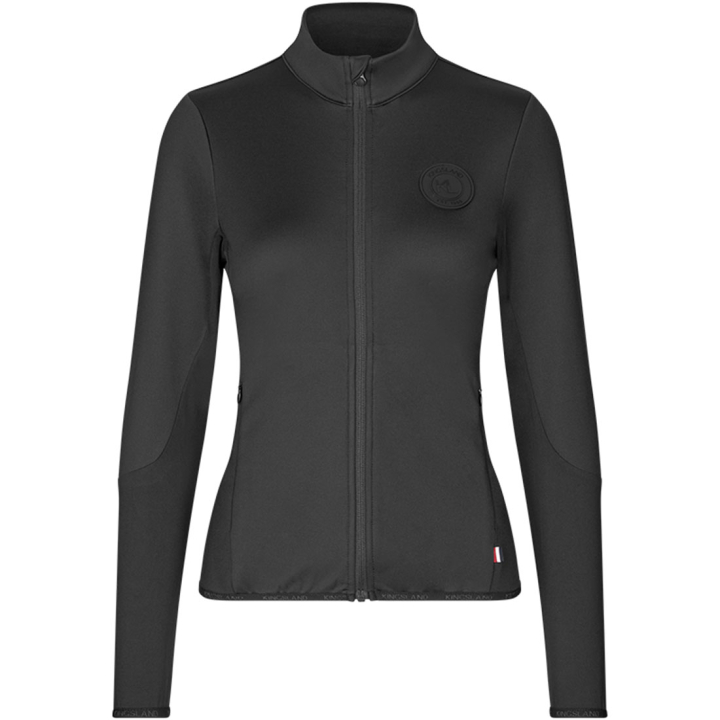 Trainingstop KLMiley Schwarz in der Gruppe Reitbekleidung / Pullover & Fleecejacken bei Equinest (310246090101BA_r)