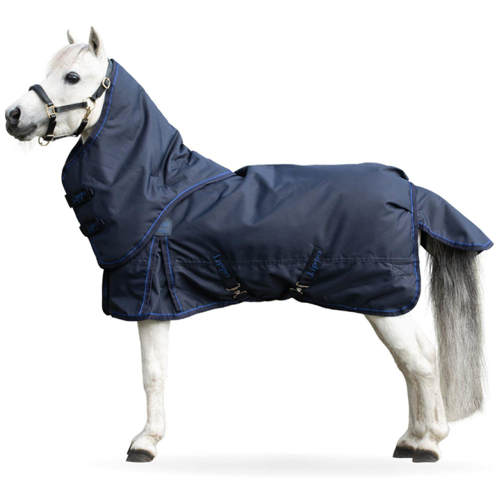 Winterdecke Miniature Basic Plus 600D 200g Marineblau in der Gruppe Pferdedecken / Outdoordecken / Winterdecken bei Equinest (310565NA_r)